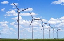 Wind turbines, Texas, USA
